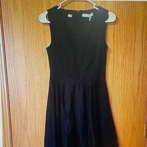 Grace Karin Black Sleeveless Midi Dress